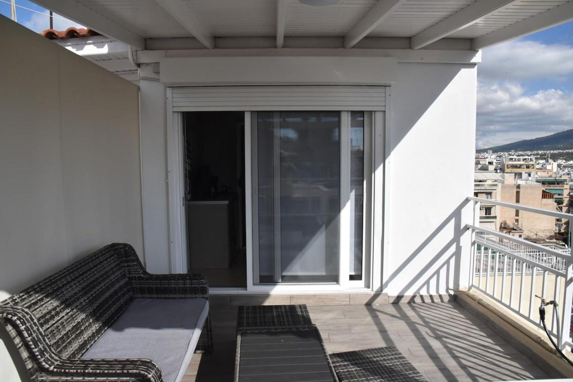 Tiny Rooftop Apartment Athena Bagian luar foto